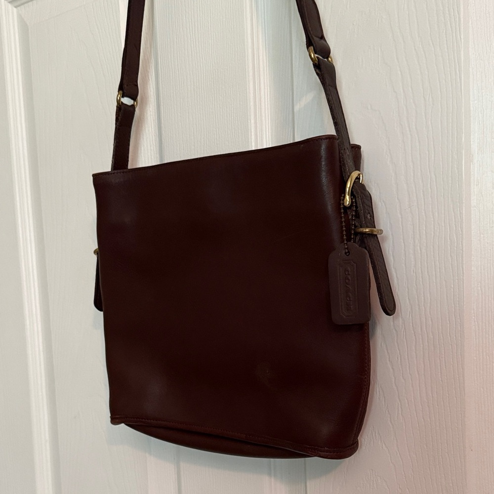 Coach Vintage Equestrian Leather Purse 9809